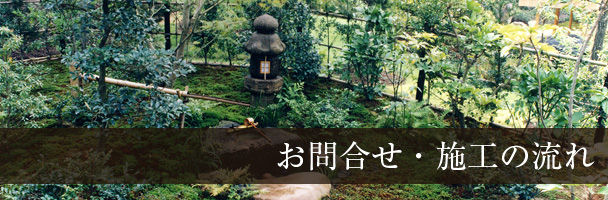 お問い合わせ・施工の流れ